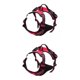 thumbnail image 1 of Chaleco de Arnés para perros Yinane 2 piezas ligero reflectante rojo, 1 of 8
