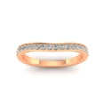 thumbnail image 1 of Alliance de Mariage Diamond 3/8 Ctw en Or Rose 10 K, 1 of 2