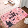 thumbnail image 6 of 1pc Happy Halloween Poster Absorbent Non-Slip Bathroom Thickened Flannel Rug Decor,Soft,Quick Drying,Suitable For Indoor/outdoor Use,Bathrooms,Bedrooms,Kitchens,Terrace,Laundry Rooms,16"x24", 6 of 9
