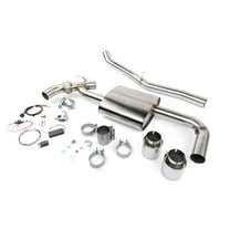 Dinan D660-0084 Valved Axle-Back Exhaust - Polished Stainless Tips