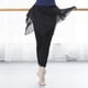 thumbnail image 1 of Leggings 2 en 1 para mujer, falda de gasa modal suave, falda asimétrica delgada, baile, Yoga, Pilate Abanopi Pantalones deportivos, 1 of 7