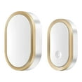thumbnail image 1 of veasfak Lighted Wireless Doorbell Multifunctional 4 Volume Levels Adjustable Volume Home Gold, 1 of 9