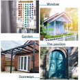 thumbnail image 4 of Hanging Crystal Prism Suncatcher Window Garden Decoration Ornament Rainbow Glass Beads Chain Pendant Crystal Wind Chimes, 4 of 17