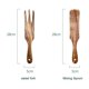 thumbnail image 3 of Oferta por tiempo limitado!Juego de mezcla de ensalada de teca para el hogar, espátula de madera, tenedor de madera, espátula de cocina grande de madera sólida, 3 of 6