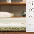 thumbnail image 5 of SAFAVIEH Aubusson Albus Medallion Area Rug, Green/Ivory, 5' x 8', 5 of 11