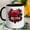 Black-, variant on One Coffee Mug Featuring a Lovely Rose Design, Ideal As a Gift for Mother'S Day Or Birthdays. Celebrate Love And Gratitude with This Stylish Cup for Mom, Suitable for Parties, Office Use, Or As a Tha