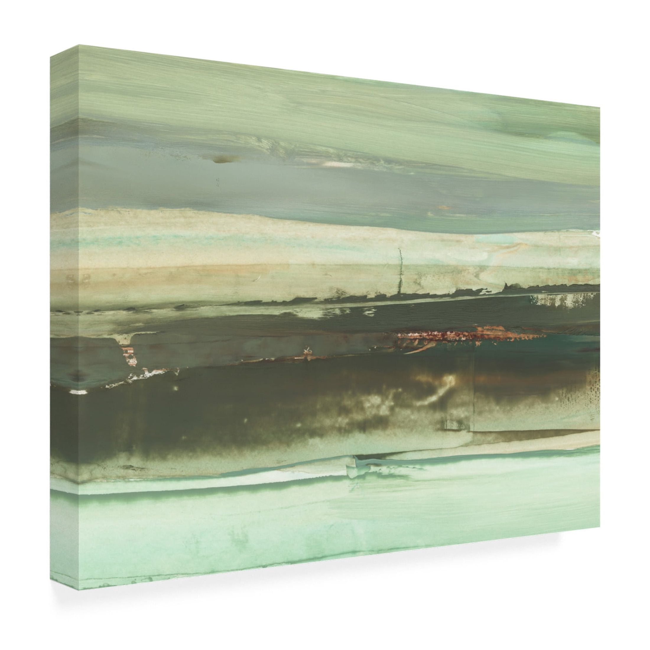 Trademark Fine Art Ethan Harper Emerald and Rust II Canvas Wall Art