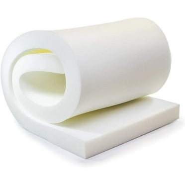 AK TRADING Upholstery Foam Medium Density Cushion, (Seat Replacement, Foam Sheet, Foam Padding), 3" H x 24" W x 72" L