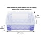 thumbnail image 5 of Caja de crayones Advantus Crafts Storage Studios Super Stacker Paquete de 6, 5 of 7