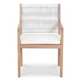 thumbnail image 1 of Moe's Home Collection Luce Outdoor Dining Chair Natural Wood Dining Chairs, 1 of 9
