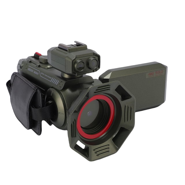 Cámara Video Videtro, Cámara Ultra HD 4K 53MP 50X Digital Zoom Vlogging, Enfoque Automático, Rotación 270 Grados Pantalla 3 Pulgadas, Zapatilla Caliente, Soporte De Hasta 512