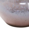 thumbnail image 2 of Saltoro Sherpi Pot Bellied Glass Vase with Swirl Pattern, Gray and Blue, 2 of 5