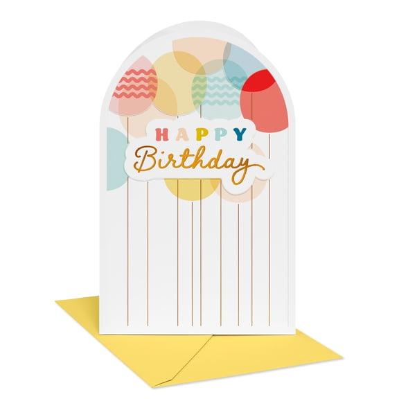 American Greetings Birthday Card (Day You Deserve)