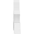 thumbnail image 3 of 72"W x 33"H x 6"D x 6"F, 11/12 Pitch, Vanguard Architectural Grade PVC Gable Bracket, 3 of 8