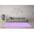 thumbnail image 3 of Ahgly Company Indoor Rectangle Abstract Purple Contemporary Area Rugs, 8' x 10', 3 of 4