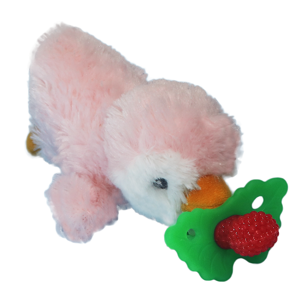 RAZBABY RAZBUDDY REILLY PENGUIN SOFT PLUSH TEETHER HOLDER Walmart