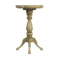 thumbnail image 4 of Home Square Scalloped Edge Accent Table in Antique Beige - Set of 2, 4 of 7