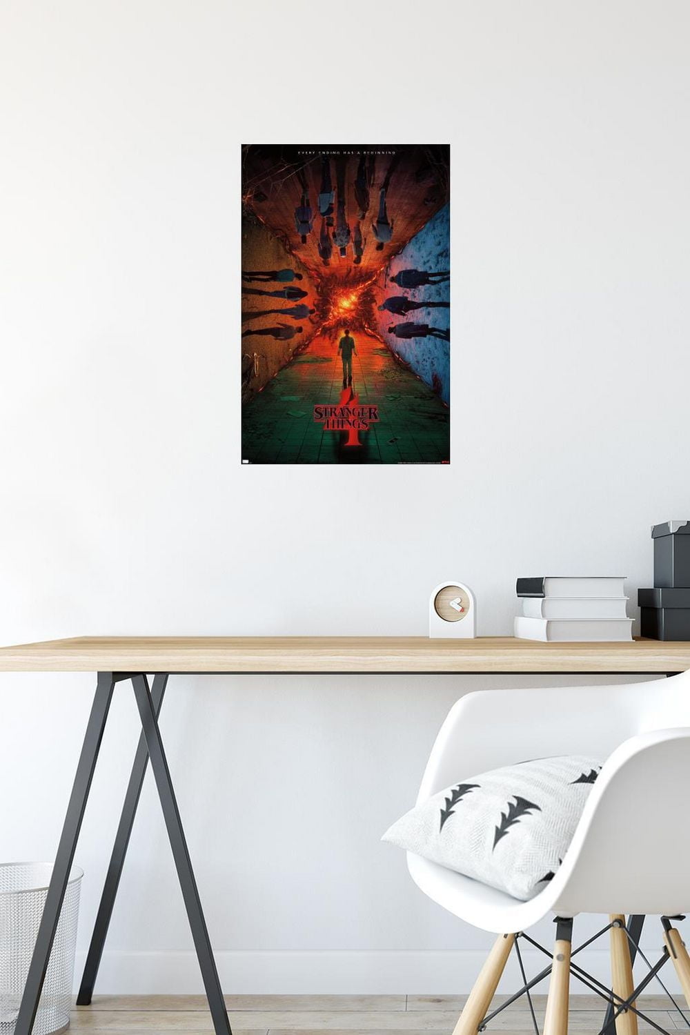 Netflix Stranger Things: Season 4 - Group Teaser One Sheet Wall Poster