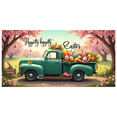 thumbnail image 2 of Easter Themed Backdrop Banner with Bunny Truck and Eggs Design Party Decorations for Easter Celebrations Family Gatherings Spring Events Photography Props, 2 of 7