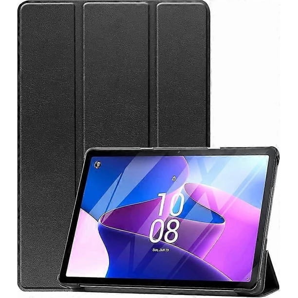 Lenovo Tab M10 10.1-inch (3rd generation) ultra-thin case with intelligent protective case, suitable for Lenovo Tab M10 10.1-inch 2022- black