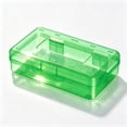 thumbnail image 2 of Pencil Box, Large Capacity Clear Pencil Case, 1 Pack Hard Pencil Case, Clear Crayon Box with Snap-tight Lid Stackable Design, Plastic Storage Box for Office Supplies, 2 of 8
