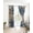 Multi, variant on Navy Blue Brown Blackout Curtains 72 Inches Long for Bedroom, Tropical Botanical Palm Leaves Vintage Thermal Insulated Room Darkening Black Out Window Curtain Panels Grommet Drapes for Living Room