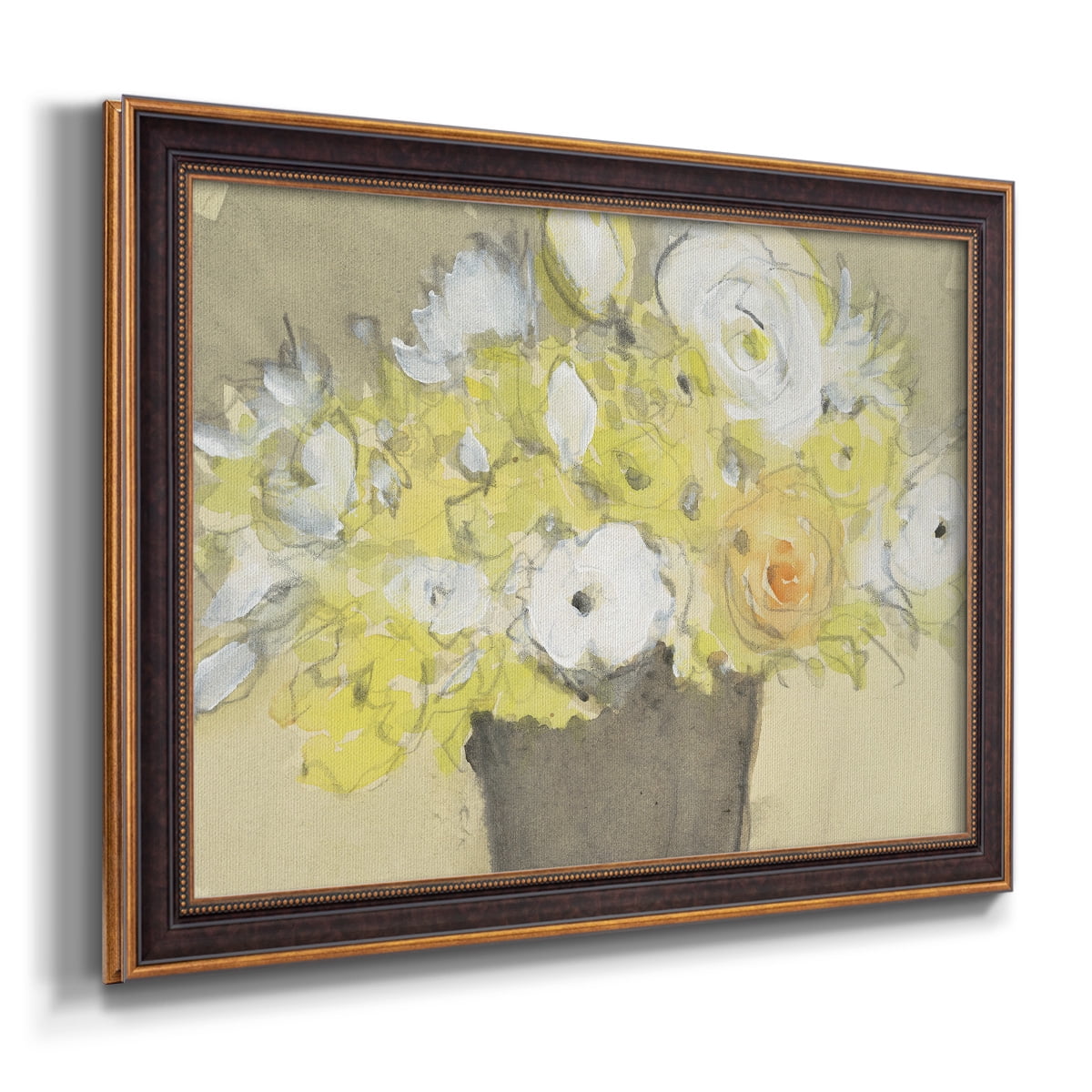 Table Bouquet II Premium Framed Canvas- Ready to Hang