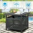 thumbnail image 5 of AECOJOY Adjustable Patio Reclining Lounge Chair with Umbrella Side Table Stand-Beige, 5 of 8
