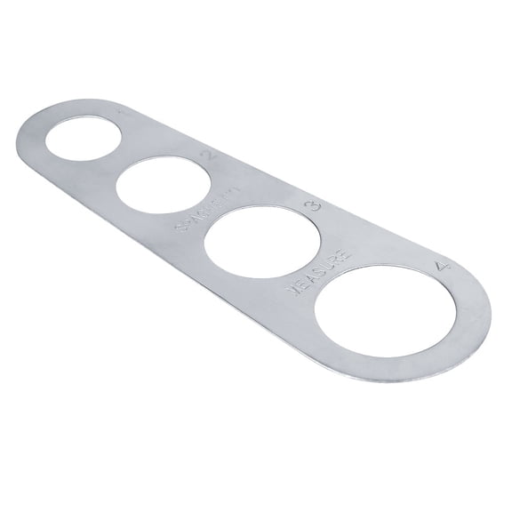 Stainless Steel Spaghetti Pasta Measurer Measure Tool Pasta Portion Control Gadgets with 4 Serving Portions Cooking Tools for Home Kitchens Restaurants