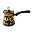 thumbnail image 1 of Flynix Coffee Pot Accessories with Lid W Anti Overflow Spout Comfortable Grip Chocolate 550 ml, 1 of 10