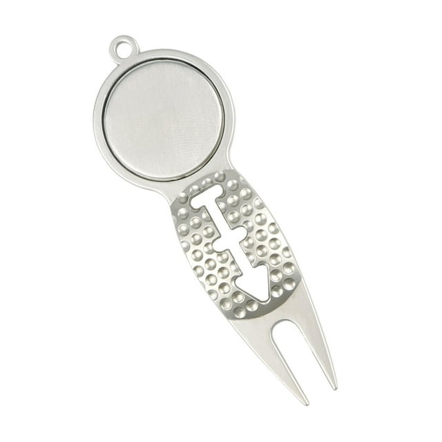 Almencla Golf Divot Repair Tool Lightweight Durable Green Tool Lawn Repair Prong ergent
