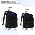 thumbnail image 3 of Yiaed Mathematica Science Print Backpack, Premium Laptop Backpack, Travel Backpack for Women, Lightweight Backpacks, Comfortable Back Pack-Medium, 3 of 5