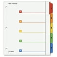 thumbnail image 2 of Cardinal, CRD61318, Extra Wide Table of Content 5-Tab Dividers, 1 Each, 2 of 2
