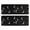 Black Moon Star, variant on Kitchen Rugs Sets Of 2,Black Cat Head Pattern Anti Fatigue Kitchen Mat Rugs Non Slip Washable,Decorative Kitchen Floor Mats for Kitchen,Sink,Laundry,17"x47" 17"x47"
