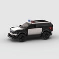 thumbnail image 5 of MOC Explorer Police Vehicle Racing Sports City Car Speed Champion Racer SUV Building Blocks Brick Off Road Kid Toys Boys Gift, 5 of 10