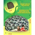 thumbnail image 2 of Carpa inflable Skywin para niños Camo gris oscuro con ventilador, 2 of 6