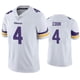 thumbnail image 1 of Camiseta De Rugby Camiseta Bordada Vikings #4 Cook Estilo De Verano Rugby Ropa Deportiva Blanca-M, 1 of 2