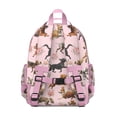 thumbnail image 3 of Dog lover gift backpack, cute puppy backpack with paw and bone patterns, lightweight backpack for school or gifts, 3 of 6
