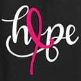 thumbnail image 7 of Wild Bobby Hope Breast Cancer Ribbon USA Flag Sleeve Breast Cancer Awareness Women Slim Fit Junior Tee, Black, Small, 7 of 7
