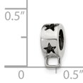 thumbnail image 3 of Reflection Beads Sterling Silver Reflections Star w/Loop for Click-on Bead, 3 of 3