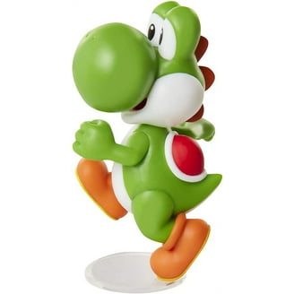 Yoshi Nintendo Super Mario Orange Yoshi with Egg, 4-Inch Figure