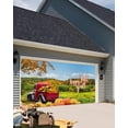 thumbnail image 4 of Thanksgiving Garage Door Banner Cover 6 x 13 ft, Fall Thanksgiving Retro Farm Truck Garage Door Decorations Holiday Christmas Backdrop Decor for Winter New Year Xmas Party, 4 of 6