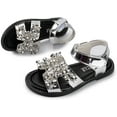 thumbnail image 5 of Baby Toddler Boys Girls Summer Sandals Slip-On Open Toe Beach Pool Slides Sandals Little Kid Non-Slip Soft Rubber Sole Princess Flat Shoes, 5 of 7