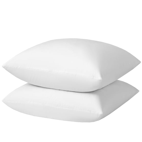 Juego de 2 plumas de plumón Pillow Inserts Basic Home Euro de 70 x 70 cm
