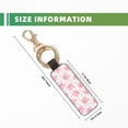 thumbnail image 3 of Wukai Cartoon Pig Print Leather Car Keychain, Universal Key Fob Keychain, Leather Key Chain Holder for Men and Women,360 Degree Rotatable, 3 of 5