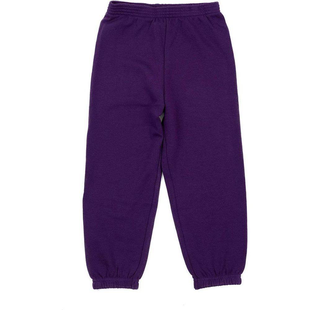 Leveret Kids Sweatpants Dark Purple 12 Year - Walmart.com - Walmart.com