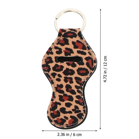 

6 Pairs Neoprene Lipstick Holder Keychain Protective Cases and Wristlet Lanyard