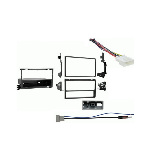 Fits Nissan Maxima 2007-2008 Multi DIN Stereo Harness Radio Install Dash Kit