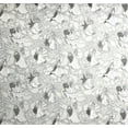 thumbnail image 2 of 1 Fat Quarter - Disney Princess Line Drawn Gray Cotton Fabric - Snow White Cinderlla & More - 21" X 18", 2 of 2