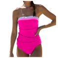 thumbnail image 1 of MKLEKYY Trajes De Baño Mujer Short "Colorful Floral Print Bikini Set For Women Sexy Triangle Top And High Waisted Bottom Swimwear", 1 of 6